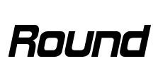 Round Font Image