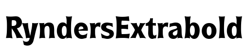 RyndersExtrabold