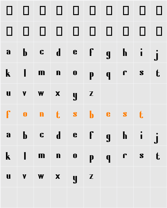 Hijinx Character Map