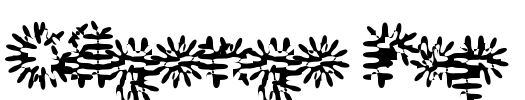 Gilgongo Pap Font Image
