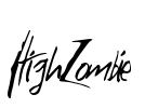 HighZombie Font Image