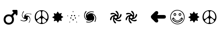 Distro II Bats Font Image