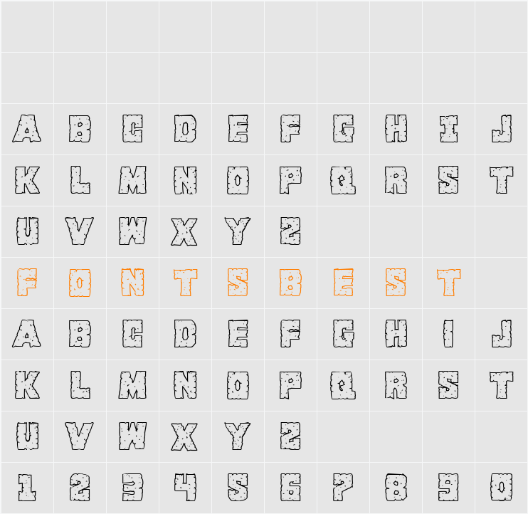 King Commando Shadow Character Map