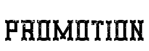 Promotion Font Image