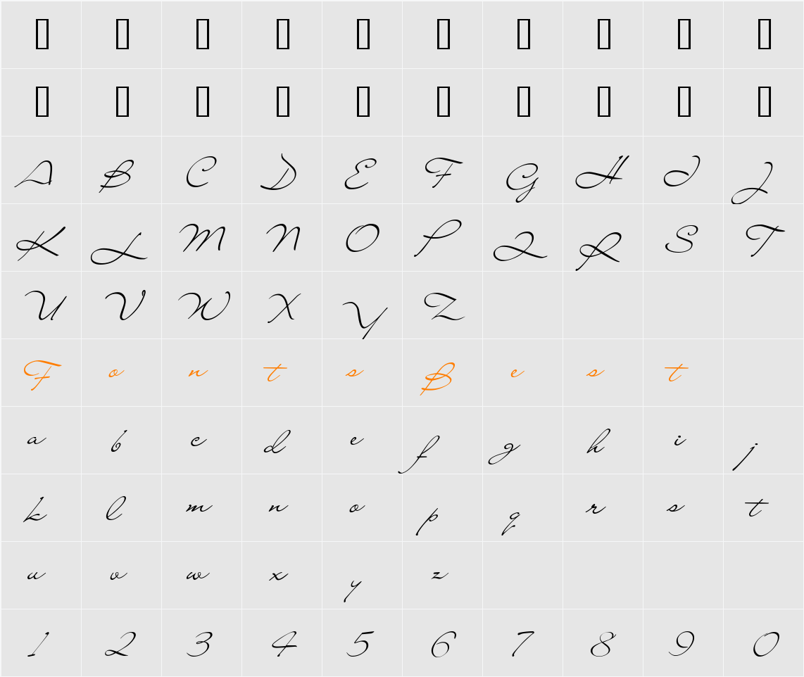 Liana Character Map