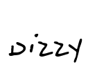 Dizzy Font Image