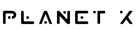 Planet X Font Image