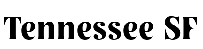 Tennessee SF Font Image