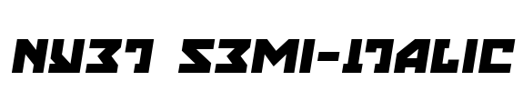 Nyet Semi-Italic
