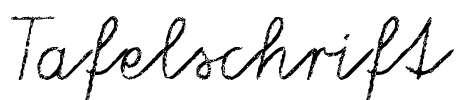 Tafelschrift Font Image