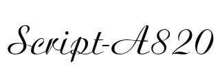Script-A820