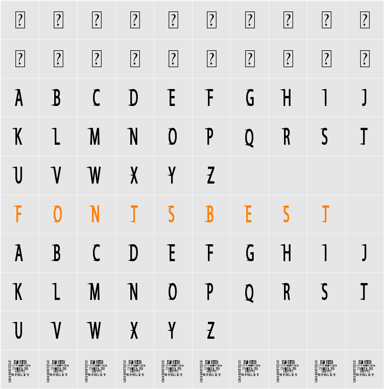 Say Divine Character Map