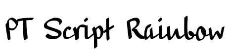PT Script Rainbow