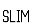 Slim Font Image