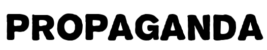 Propaganda Font Image