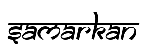 Samarkan Font Image