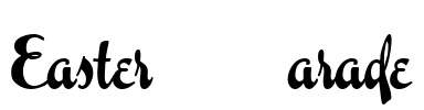 Easter Parade Font Image