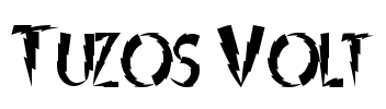 Tuzos Volt Font Image