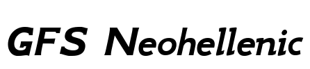 GFS Neohellenic Font Image