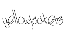 Yellowjackets Font Image