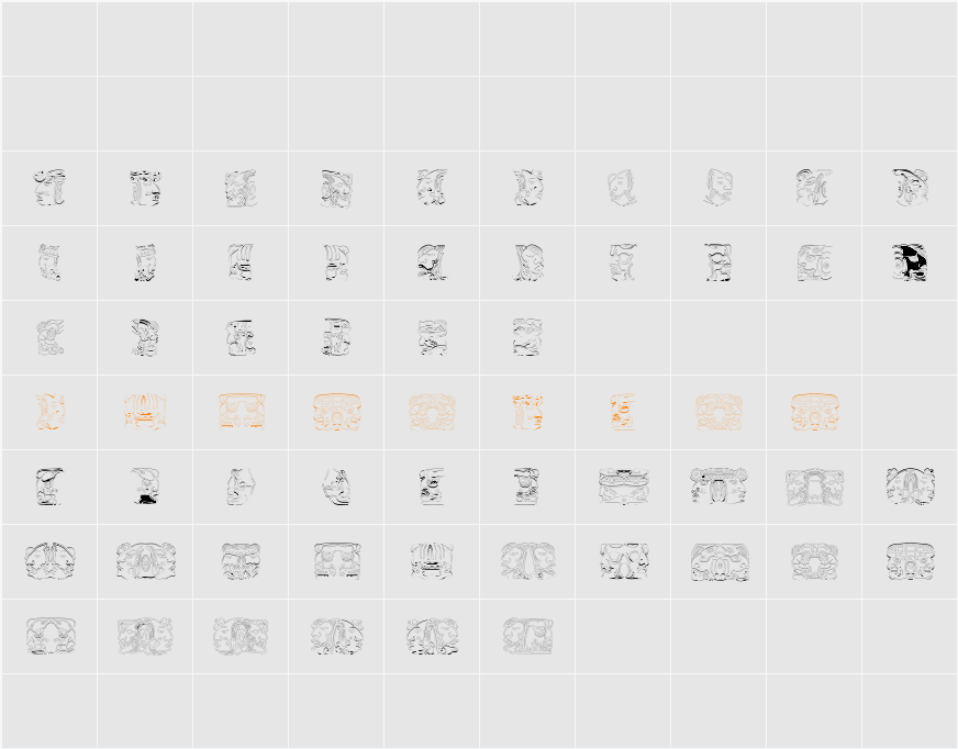Spirit of Montezuma Character Map