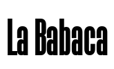 La Babaca Font Image