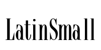 LatinSmall Font Image