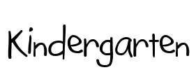 Kindergarten