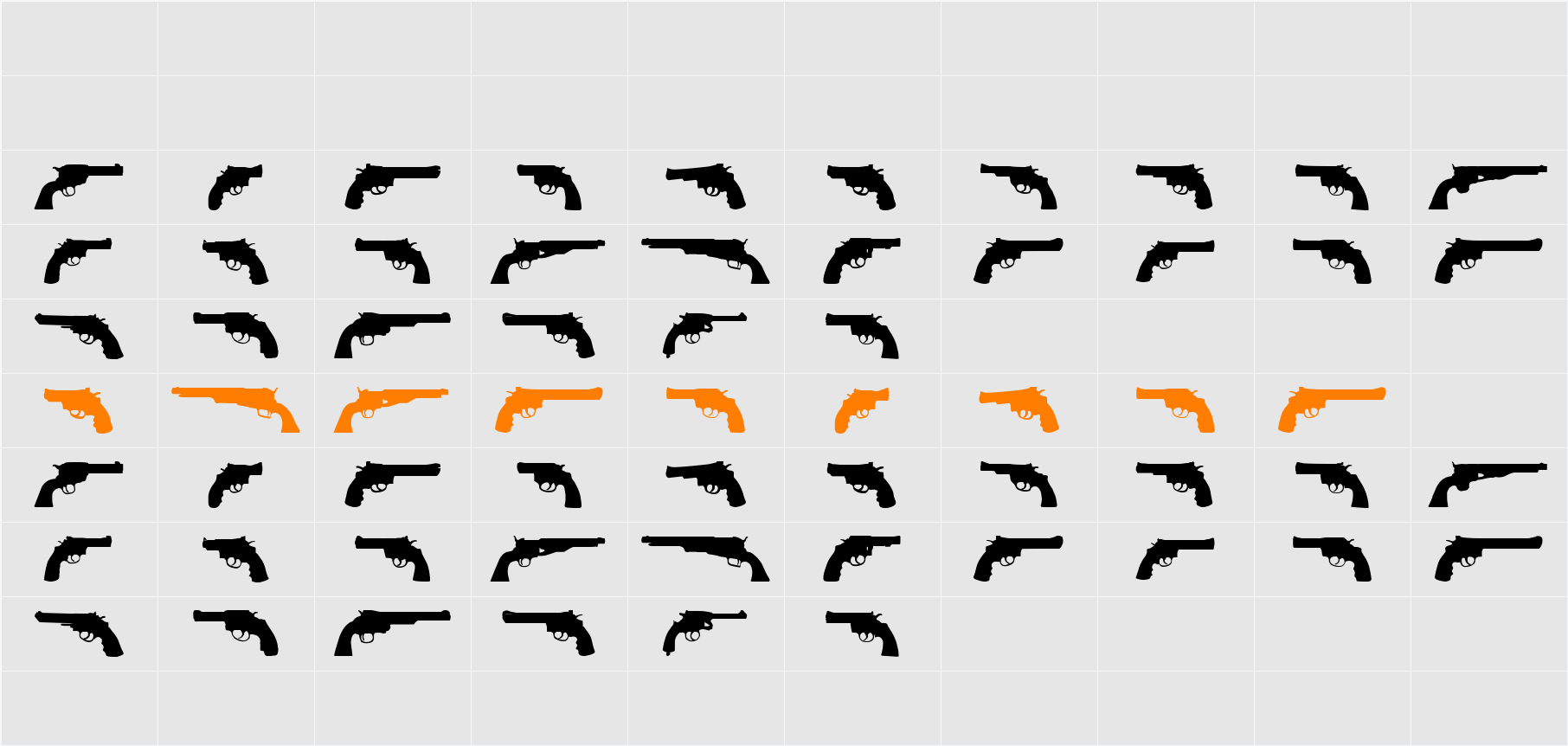 only revolver tfb Character Map