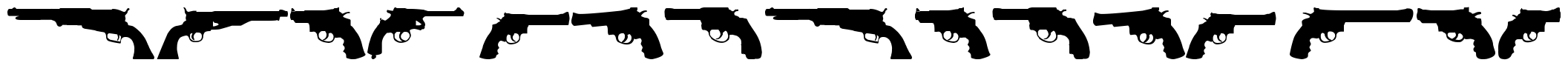 only revolver tfb Font Image