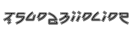 TsunamiInline Font Image