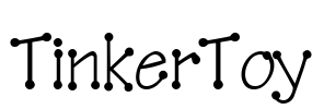 TinkerToy Font Image