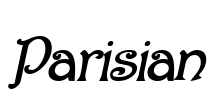 Parisian Font Image