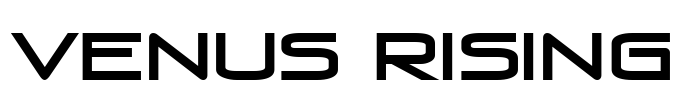 Venus Rising Font Image