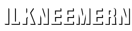 Ilkneemern Font Image
