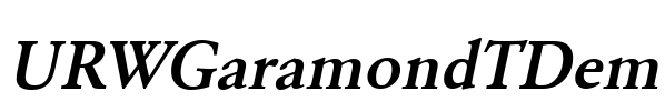 URWGaramondTDem