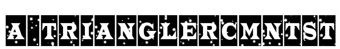 a_TrianglerCmNtSt Font Image