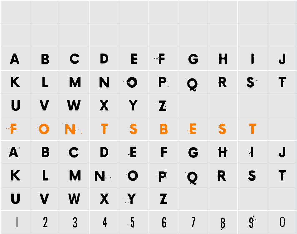 Kopio 639 Character Map