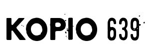 Kopio 639 Font Image