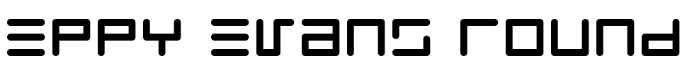 Eppy Evans Round Font Image