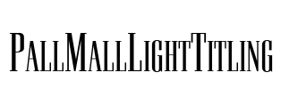 PallMallLightTitling