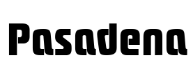 Pasadena Font Image