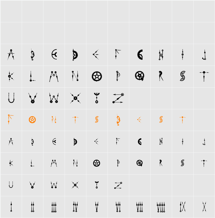 Time to get a Watch Character Map