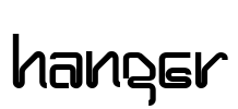 Hanger Font Image