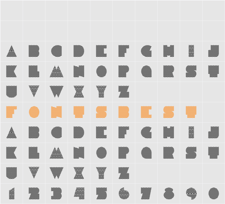 H1N1 Character Map