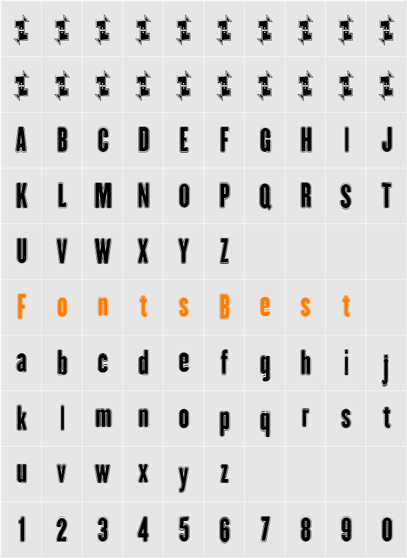 H.H. Agallas Character Map
