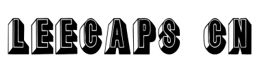 LeeCaps Cn Font Image