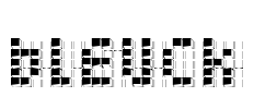 bleuck Font Image