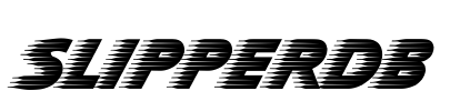 SlipperDB Font Image
