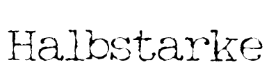 Halbstarke